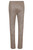 Robell Taupe Lizard Print Poly Suede Rose Slim Fit Pants