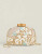 Spartina 449 Minaudiere Seawall Embroidered Palm Leaf Crossbody Clutch Purse