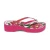 Brighton Petal Flower Fuchsia Color Platform Flip Flops