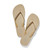 Brighton Golden Hearts Crystals Pearls Flat Flip Flops
