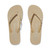 Brighton Golden Hearts Crystals Pearls Flat Flip Flops