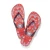 Brighton Butterfly Adornment Scarf Red Flip Flop Sandals
