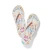 Brighton Tides Seashells Pearl Center Platform Flip Flop Sandals
