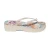 Brighton Tides Seashells Pearl Center Platform Flip Flop Sandals