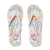 Brighton Tides Seashells Pearl Center Platform Flip Flop Sandals