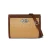 Brighton Interlok Findley Straw Natural Bourbon Cross Body Organizer Purse