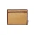 Brighton Interlok Findley Straw Natural Bourbon Cross Body Organizer Purse