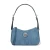 Brighton Contempo Cadiz Mira Suede Ziptop Hobo Bag - Denim Blue
