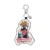 Brighton California Dreaming Dog Key Ring Clip Purse FOB Charm