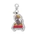 Brighton California Dreaming Dog Key Ring Clip Purse FOB Charm