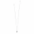 Brighton Love Messages B You Crystal Quartz Silver Necklace