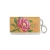 Brighton Rose Petal Straw and Leather Long Rockmore Crossbody Wallet