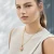 Brighton Enamel Rose Petal Gold Teardrop Pendant Necklace