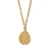 Brighton Enamel Rose Petal Gold Teardrop Pendant Necklace