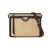 Brighton Jordyn Natural Straw Cocoa Trim Cross Body Organizer Purse