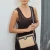 Brighton Jordyn Natural Straw Cocoa Trim Cross Body Organizer Purse
