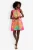 Trina Turk Tiger Lily Tango Tropical Flamingo Loveage Sleeveless Dress