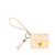 Lilly Pulitzer Chain Wristlet Snap Card Case With Key Ring