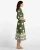 Jude Connelly Gilded Shell Loden Olive Green Midi Dress
