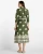 Jude Connelly Gilded Shell Loden Olive Green Midi Dress