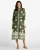 Jude Connelly Gilded Shell Loden Olive Green Midi Dress