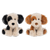 Ganz Furrific Silver Sparkle Spotted Stuffed Puppy Dog