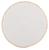 Ganz Trimmed Rattan Coffee Theme Round Placement