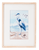 Ganz Wood Framed Blue Heron 2 Piece Wall Art Set