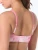 Coco Contours Pink Island Heat Diamond Wrap Underwire Bikini Top
