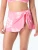 Coco Contours Pink Island Heat Halo Sarong Swim Skirt Bottom