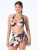 Coco Contours Plumeria Haze Cameo Halter Plush Up Bra Swim Top
