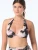Coco Contours Plumeria Haze Cameo Halter Plush Up Bra Swim Top