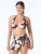 Coco Contours Plumeria Haze Cameo Halter Plush Up Bra Swim Top