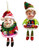 Mark Roberts Dangle Legs Glass Christmas Tree Ornament