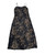 Flora Bea Kienna Elderberry Black Midi Sheath Dress - S