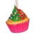 Kurt Adler Sweet Foam Cupcake Ornaments Set of 12