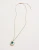 Spartina 449 Chateau Faceted Glass Stone Gold Necklace