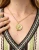 Spartina 449 Japonica Bird Coin Pendant Gold Chain Necklace