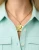 Spartina 449 Japonica Bird Coin Pendant Gold Chain Necklace