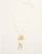 Spartina 449 River Lily Flower Gold Necklace