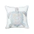 Rightside Design Sea Glass Tribal Turtle Square Indoor/Outdoor Pillow