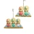 Kurt Adler Lounging Beach Hat Ladies Ornament