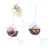 Kurt Adler Funny Sayings Red & White Wine Glasses Ornaments Wit Moving Liquid