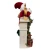 Kurt Adler Kringles Klaus Santa With LED Lit Garland Mantle Fireplace Figurine