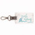Beach Theme Clip Keychain