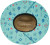 Kenny K Shanghai Straw Under Brim Print Lifeguard Sun Hat