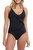Tribal One Piece Ruffle Front Bathing Suit