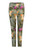Robell Nena Tropical Flowers Super Slim Fit Jean Pant