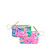 Lilly Pulitzer Key Ring ID Card Case