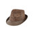 Men's Raffia Braid Linen Band Fedora Hat  